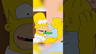 The Little Homer🥰 simpsons shorts [upl. by Vona]