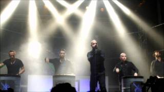 Eisbrecher  Amok Live in Hannover 19022012 HD  Lyrics [upl. by Aneeles]