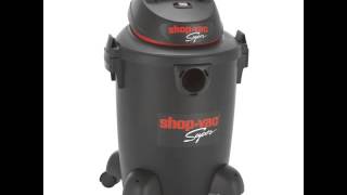 Shop Vac 12 Gallon 60 Peak HP Stainless Steel Vacuum [upl. by Lehsreh]