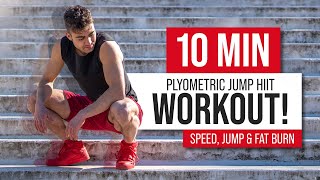 10 Min Explosive Lower Body Workout  Workout To Improve Vertical Jump At Home [upl. by Ablasor]