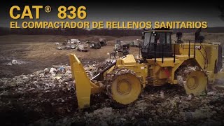 Compactador de Rellenos Sanitarios Cat® 836  Video de introducción [upl. by Eckblad]