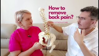 Back Pain RELIEF with cQtherapy Method by Peters Zborowski [upl. by Ardehs]