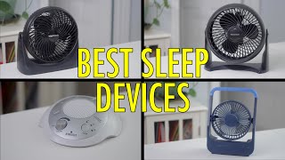 Best Sleep Fans amp Machines  Honeywell Amazon Basics HoMedics Sound Machine amp Rechargeable Fan [upl. by Kassandra]