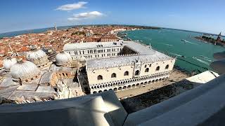 Venice Italy 103 Time Lapse Campanile Di San Marco East [upl. by Lloyd]