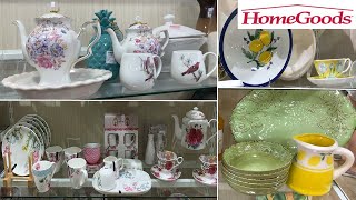 HOMEGOODS Kitchen Decor  Dinnerware Kitchenware  Shop With Me [upl. by Nij]