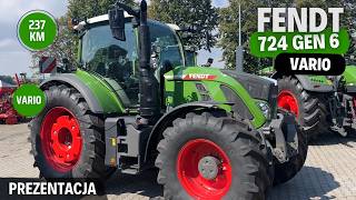 FENDT 724 GEN6  inteligentna moc w większym gabarycie  SERIA 700  Prezentacja  test ciągnika [upl. by Bainter]