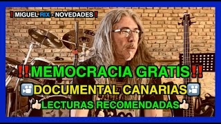 Memocracia GRATIS  Nuevo Docu  Lecturas recomendadas  RIX nuevo disco 2025 [upl. by Llekcm]