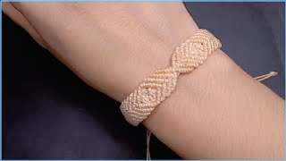 Pulseira macrame passo a passoMacrame Bracelet [upl. by Cathleen]