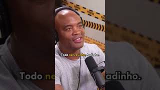 A HISTÓRIA POR TRÁS DA ENCARADA ÉPICA DE ANDERSON SILVA E VITOR BELFORT 🤯  shorts [upl. by Let]