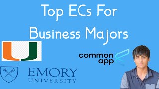 Top Extracurricular Activities for Business Majors  ECS for T30s [upl. by Aikel]