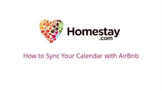 How to Sync Homestay and AirBnb Calendars [upl. by Ramirolg]