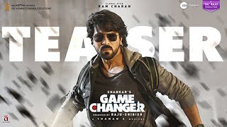 Game Changer Teaser  4K   Ram Charan  Kiara Advani  Shankar  Dil Raju  Shirish  Zee Studios [upl. by Benjy453]