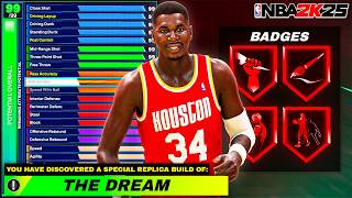 This Hakeem Olajuwon Build is INSANE on NBA 2K25 [upl. by Gelhar]