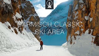 Garmisch Classic Ski Area Zugspitze amp Garmisch Cinematic Travel Video 4K [upl. by Akcira]