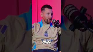 Lionel Messi habla sobre su amor por el FUTBOL [upl. by Agna]