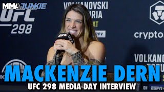 Mackenzie Dern Not Worried About Losing Anymore Wishes She Had Full Camp For Fight  UFC 298 [upl. by Aliehc]