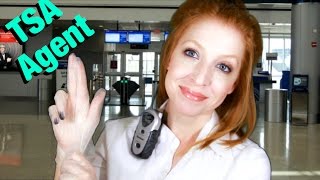 ASMR TSA Agent Role Play [upl. by Theurich248]