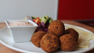 Falafel Selber Machen Rezept  Homemade Falafel Recipe  ENG SUBS [upl. by Maiah320]