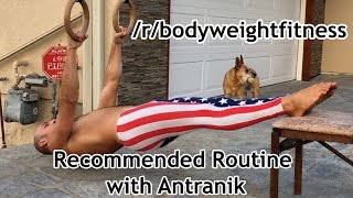 Explanation of the rbodyweightfitness Recommended Routine by Antranik [upl. by Ahseila812]