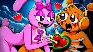 Pinki Drawing Orens Heart  Incredibox Sprunki Animation [upl. by Ettenaj]