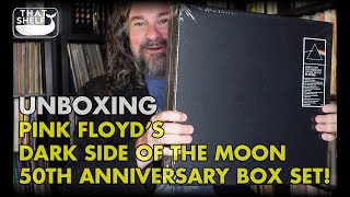 Pink Floyds DARK SIDE OF THE MOON 50th ANNIVERSARY BOX SET  Unboxing comparison amp More [upl. by Yttik]