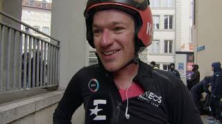 Ethan Hayter  Interview at the finish  Prologue  Tour de Romandie 2024 [upl. by Kent858]