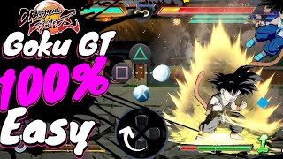 D🅱FZ ➤Goku GT Sparkless solo TOD Season 4 Tutorial 100 PS4PS5 inputs【 Dragon Ball FighterZ】 [upl. by Halivah]