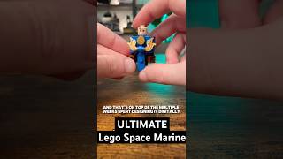 FINISHING The ULTIMATE Lego Space Marine Warhammer 40k lego warhammer40k spacemarine2 [upl. by Loriner]