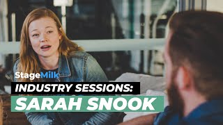 Sarah Snook on acting listening and letting go Interview  The Wharf at STC [upl. by Niak986]