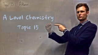 A Level Chemistry  15  Alkanes [upl. by Cad]