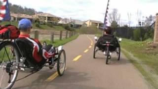 Slow Rollin On Recumbent Trikes On A Cloudy Day [upl. by Bael]