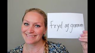 Video 1140 Idiom nummer 104 Fryd og gammen [upl. by Zitella]