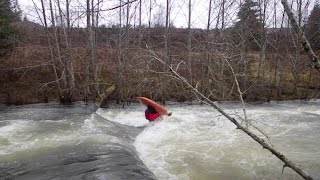 Goldsborough Creek  Freestyle Kayaking [upl. by Nospmoht704]