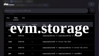 Website to view smart contract storage layout and data [upl. by Anneliese]