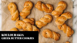 Koulourakia  Greek Easter Cookies [upl. by Hope]