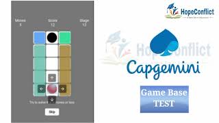 Capgemini Game Based Aptitude Test Questions and Answers 2022 [upl. by Adnaluy]