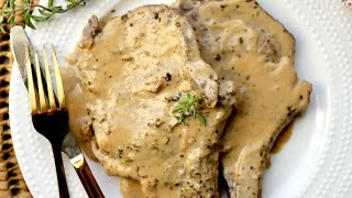 Creamy Braised Veal Chops Keto GlutenFree [upl. by Corby]