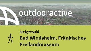 Wanderung im Steigerwald Bad Windsheim Fränkisches Freilandmuseum [upl. by Yzus]