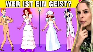 WER IST EIN GEIST 🤪 24 lustige RÄTSEL zum mitmachen fordern deinen Verstand [upl. by Kerrison374]