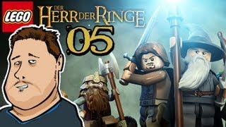 Lets Play Lego Herr der Ringe 05 HD Deutsch Kampf gegen die Nazgul [upl. by Percy]