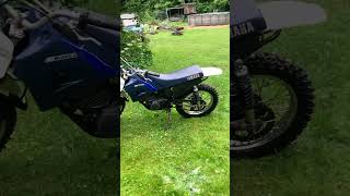 Yamaha 2stroke raw sound dirtbike yamaha rt100 asmr shorts [upl. by Ennaylloh]