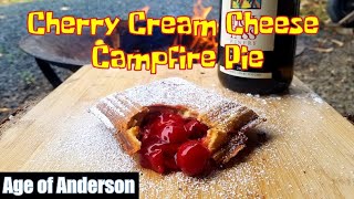 Cherry Cream Cheese Campfire Pie [upl. by Darra895]