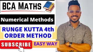 Runge kutta method 🔥I Runge kutta 4th order method I BCA  Engineering maths [upl. by Pinto990]