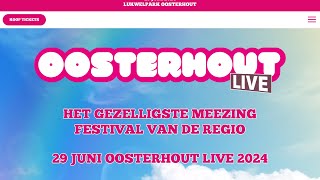 oosterhoutlive 2024 festival Oosterhout [upl. by Lorene]