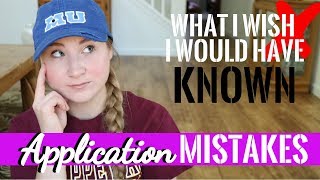 11 Grad School Application Mistakes  What I WISH I Would Have Known When Applying [upl. by Faline831]