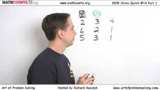 MATHCOUNTS Mini 1Part 1  ProbabilityRolling Dice [upl. by Arrol131]