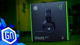 Razer Kraken 71 V2 Oval  UNBOXING [upl. by Ecnarepmet]