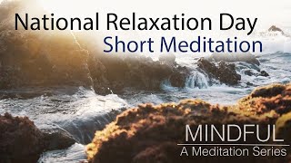 Relax your mind from anywhere with this 3 minute guided meditation [upl. by Sampson]