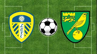 Leeds United vs Norwich Highlights Goals  Championship 202324 Playoffs  eFootball PES 2021 [upl. by Dougal]