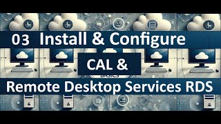 03 How to Install and Configure Remote Desktop Services CAL Server 2022 CAL rds rdp microsoft [upl. by Ahsekahs]